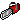 Pixel art of a chainsaw