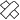 A pixel of a double white bandage A pixel of a double white bandage